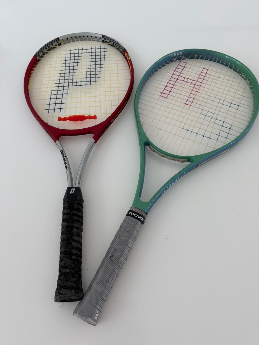 European Prince Tennis Racket & Snauwaert Racket.